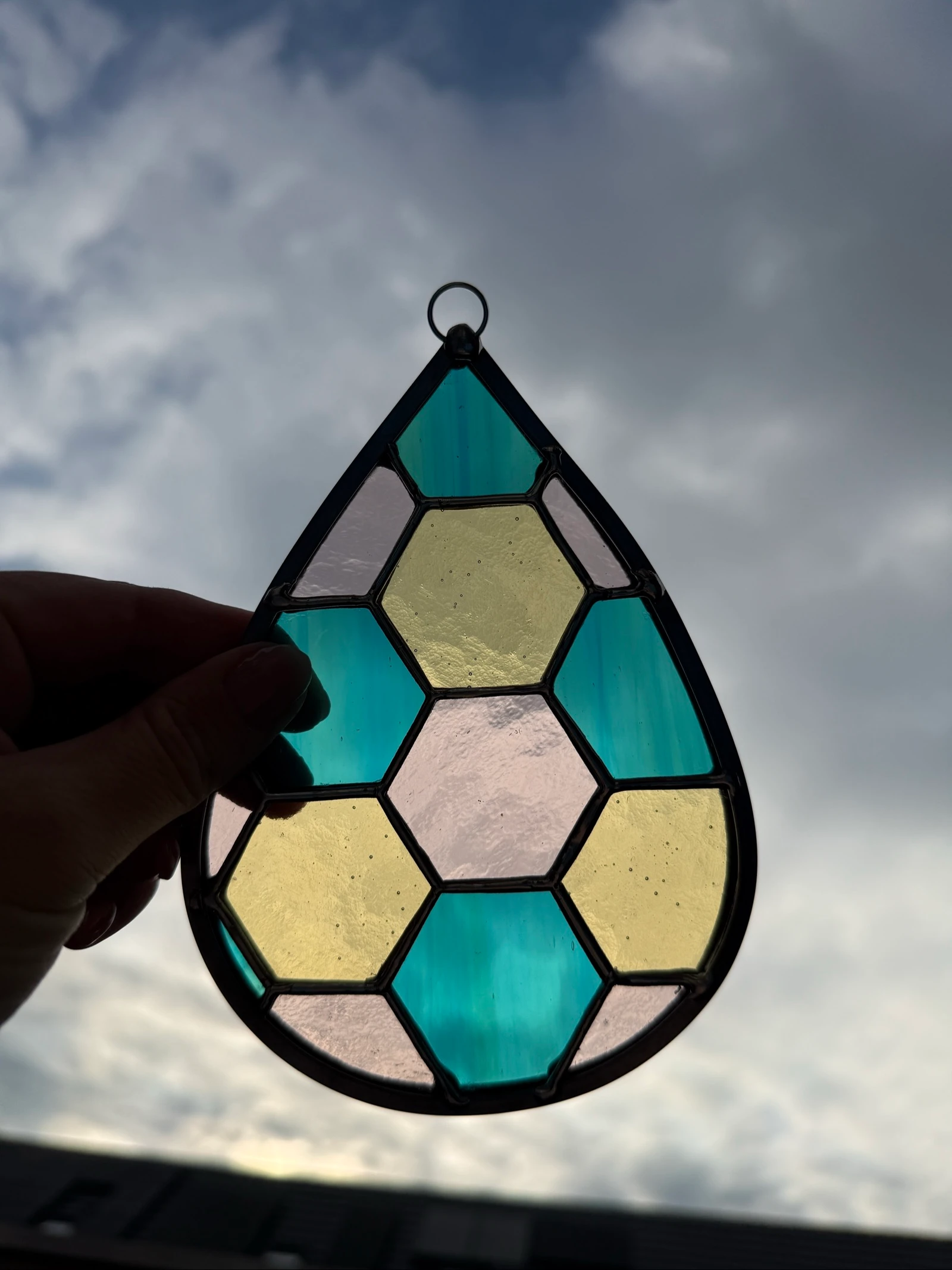 Glas in lood raamhanger 